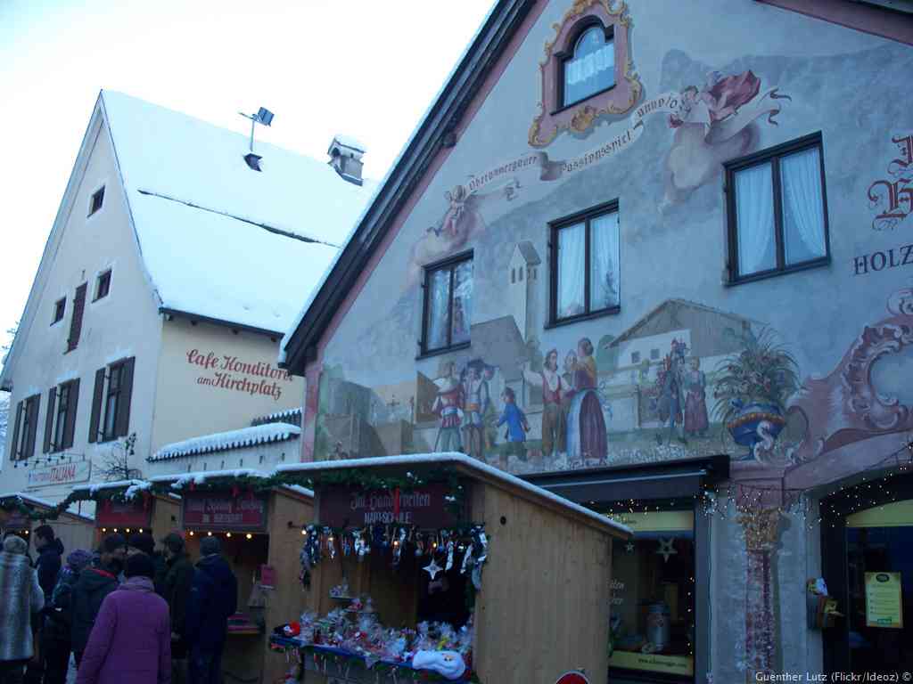 Marché de Noël Oberammergau Dorfstrasse