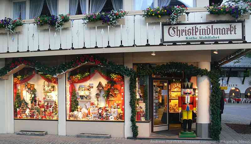 Oberammergau Käthe Wohlfahrt Christkindlmarkt