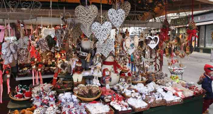 Salzburger Christkindlmarkt marché de noël décorations pour le sapin