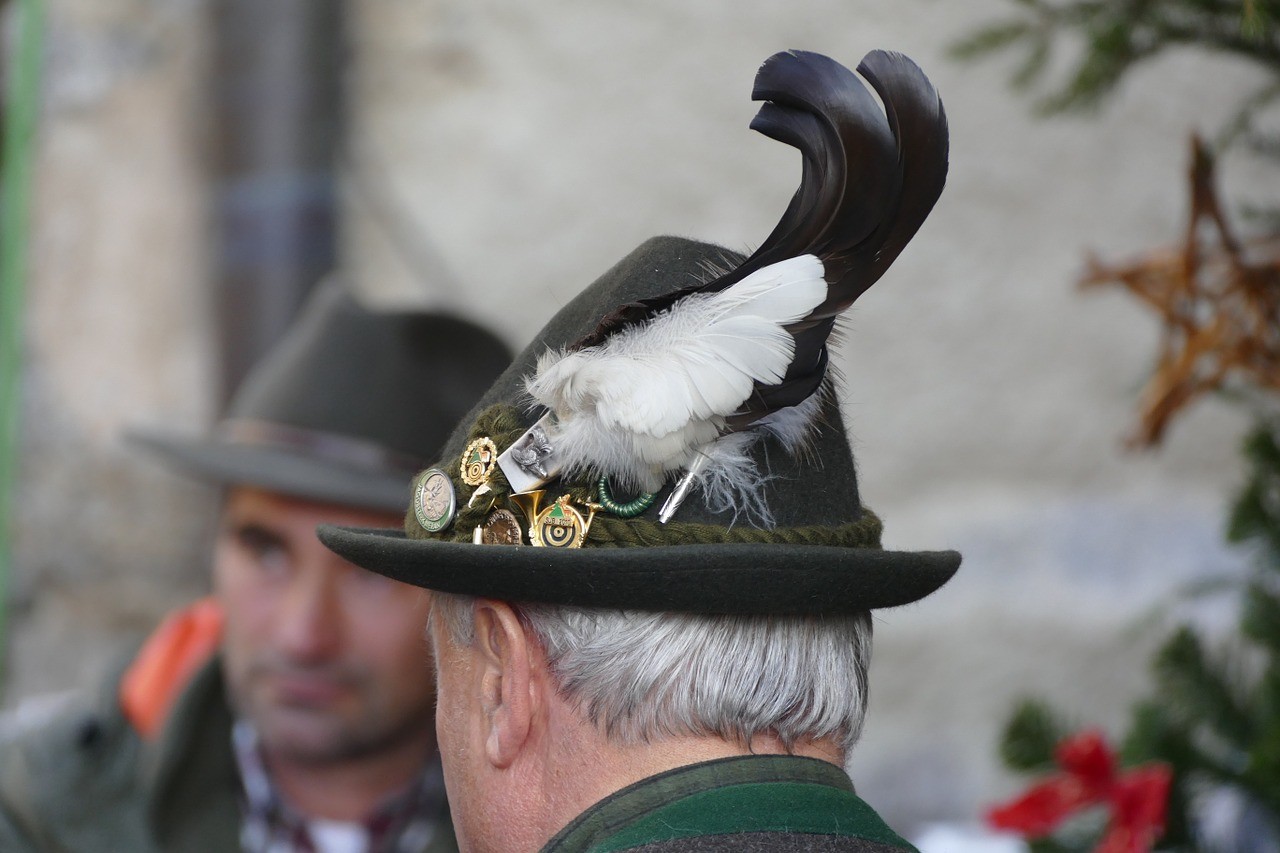 chapeau des alpes bavaroises