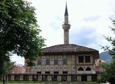 mosquée peinte de Tetovo Xhamia e Sinan Pashës