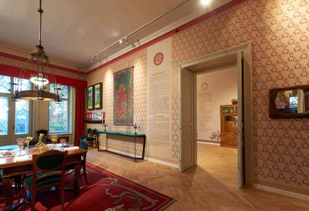 salle à manger art nouveau 2 dans la villa György Ráth