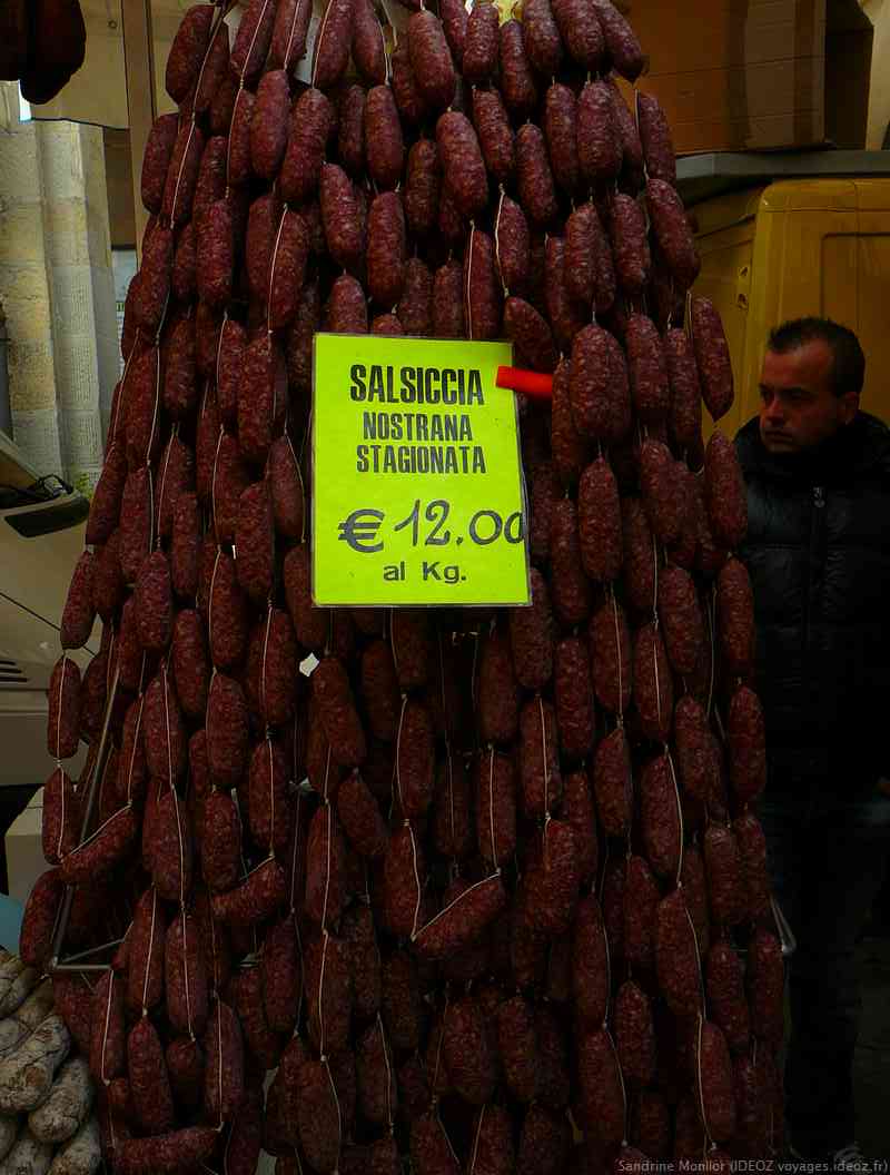 salsiccia nostrana stagionata saucisse sèche de Toscane
