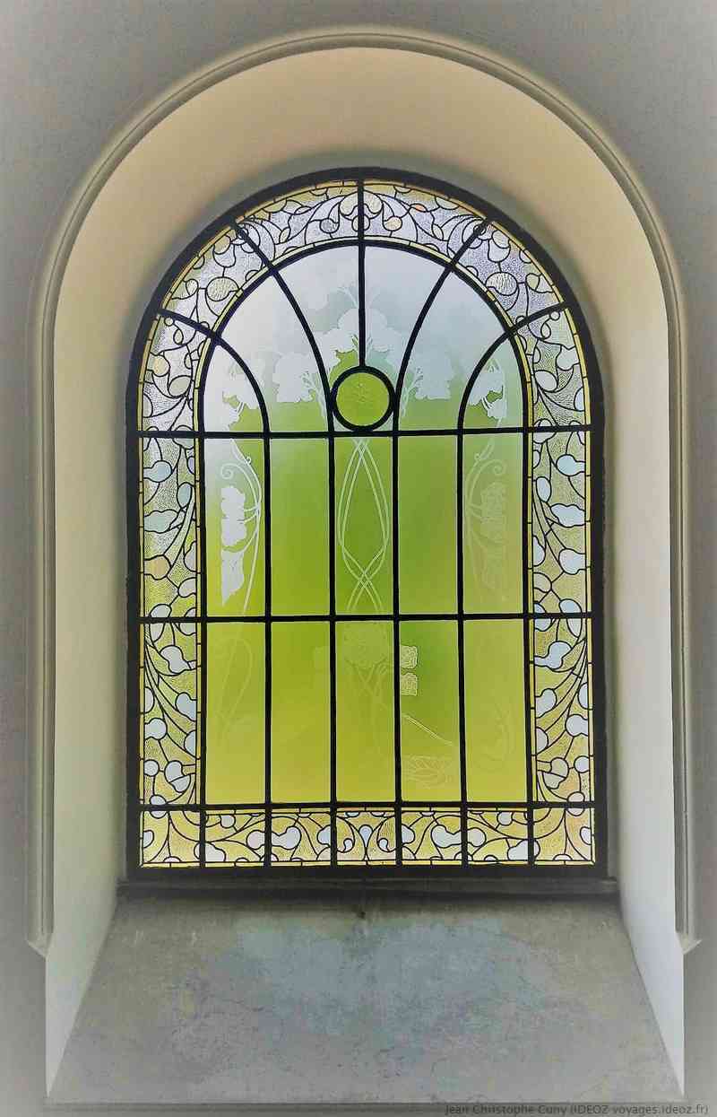 vitrail Art Nouveau villa de György Ráth