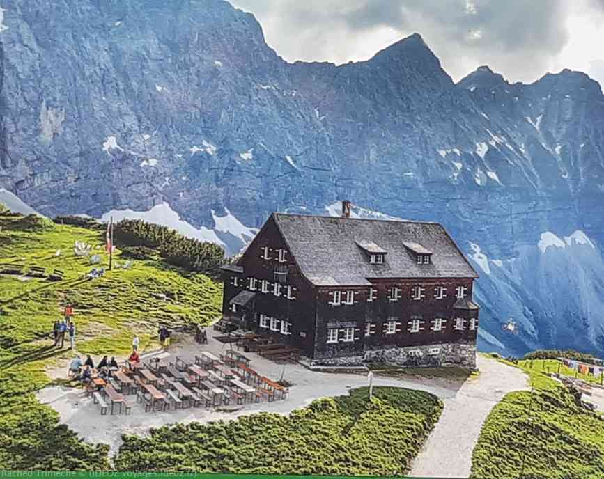 refuge dans les Alpes bavaroises