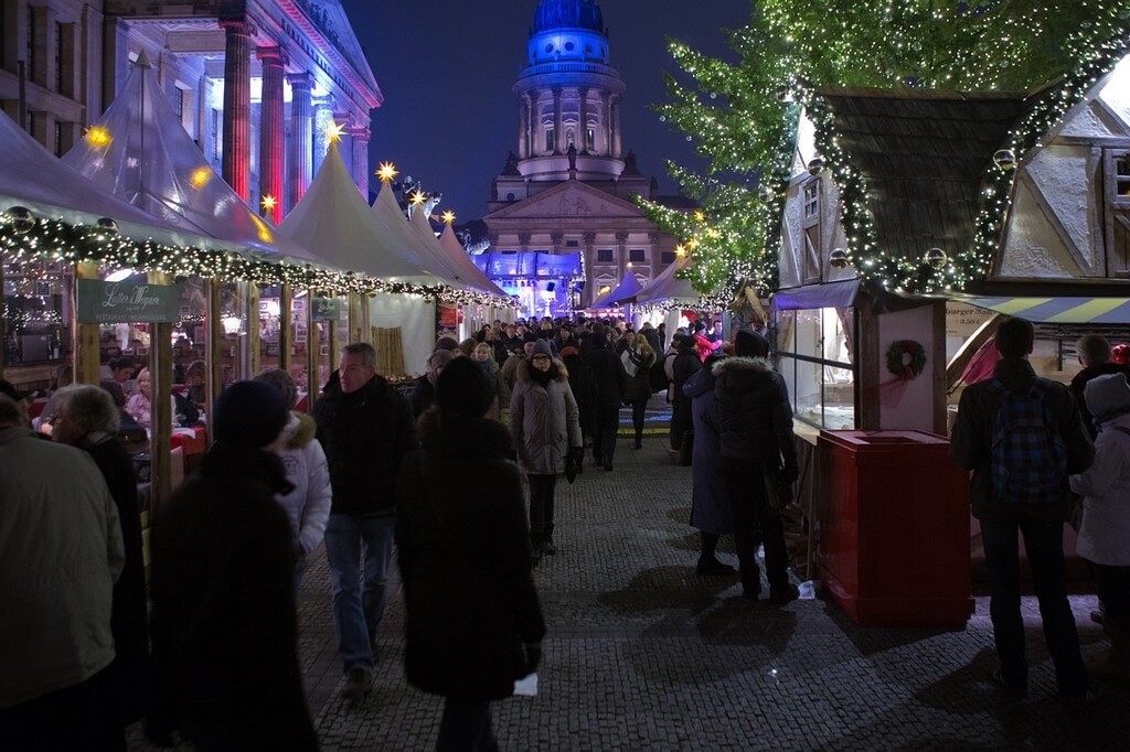 Marché de Noël à Berlin sur la place du Dom