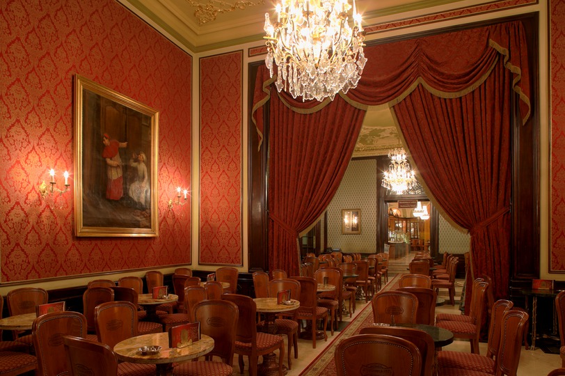 salon de thé Gerbeaud à Budapest