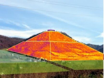 pyramide de Visoko projection