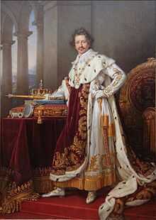 Roi Louis Ier de bavière portrait