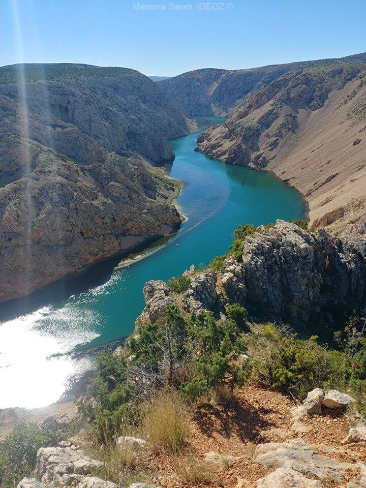 canyon de la rivière zrmanja en dalmatie du nord (1)
