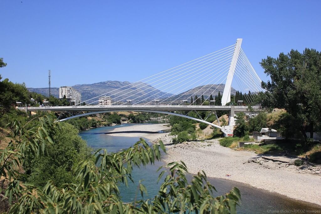 pont du millenaire à podgorica