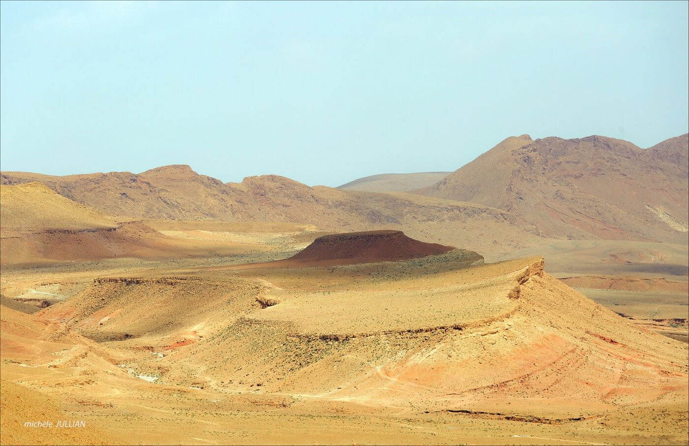 désert marocain en pays berbère