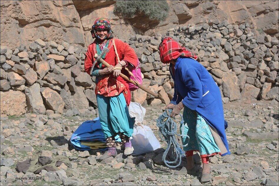 nomades berbères entre Saghro et le Haut Atlas 