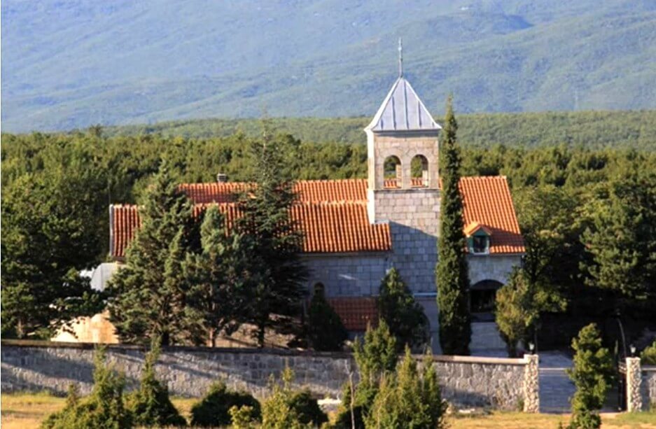 nouveau monastère de Dragovic en dalmatie
