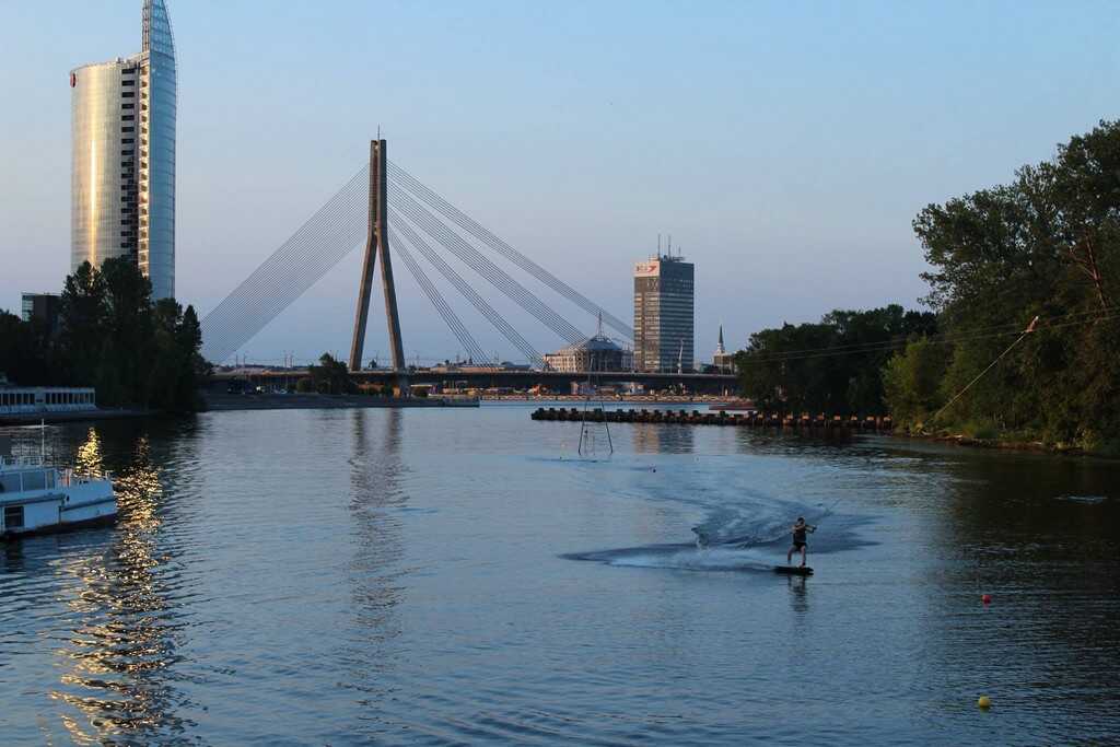 Pont Vanšu à Riga