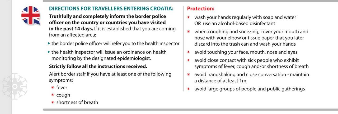 coronavirus en croatie
