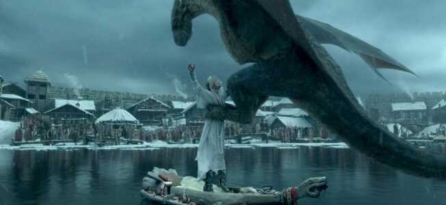 le dragon enlève Mia
