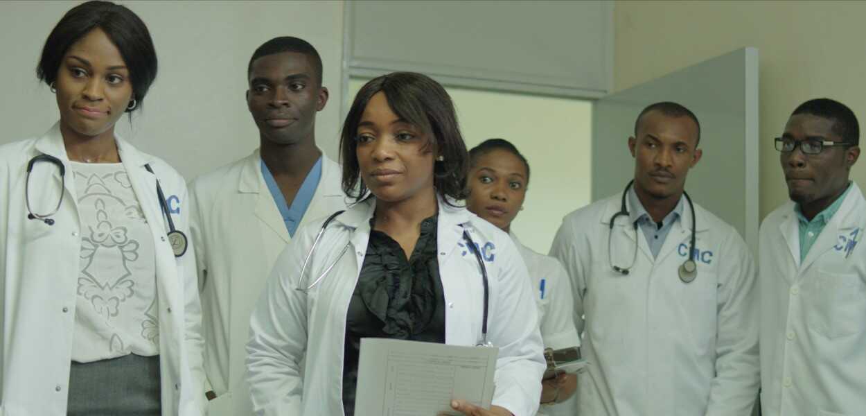 93 jours film nigérian sur ebola au nigeria équipe du First Consultants hospital de lagos