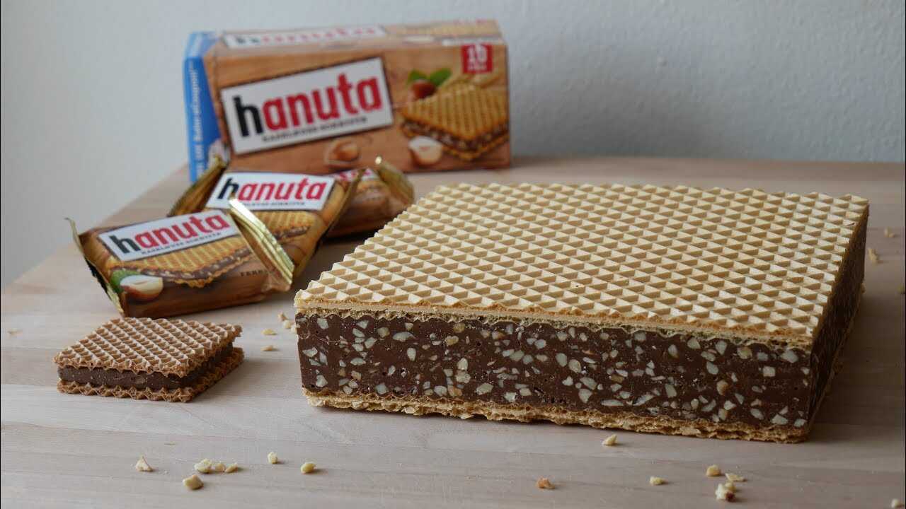 hanuta gaufrettes allemandes chocolat noisettes