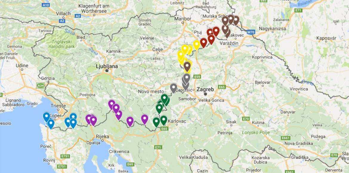 postes frontières entre slovénie et croatie