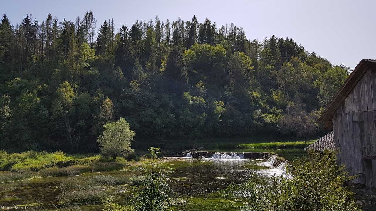 duga resa près de karlovac cascades de la Mrežnica