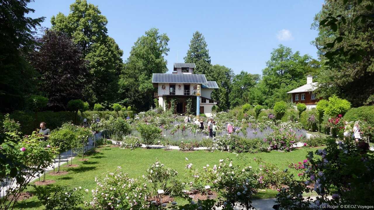 ile aux roses de louis ii de baviere sur starnberger see