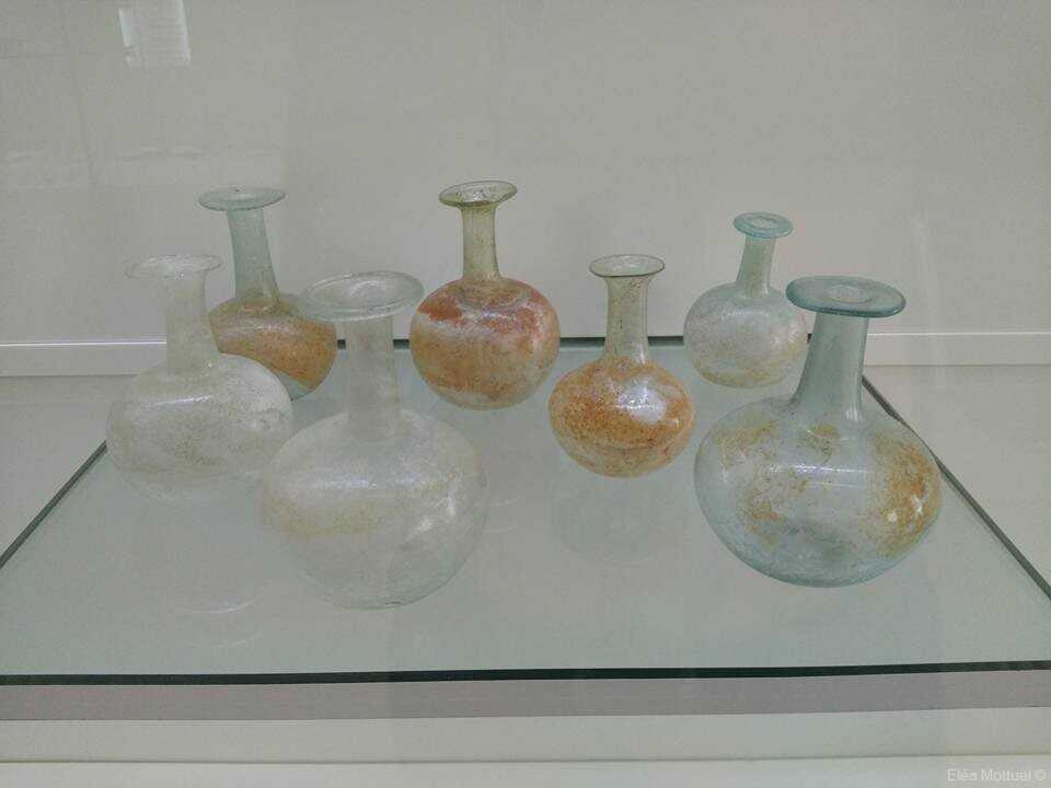 carafes du musée du verre de zadar