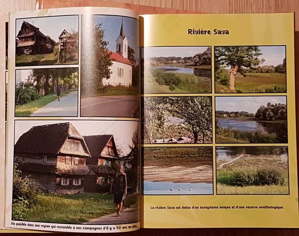 pages d'un livre photos sur la croatie