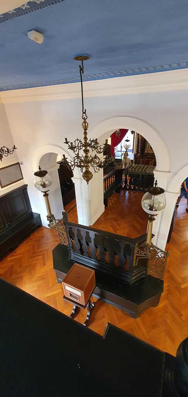 interieur de la synagogue de dubrovnik