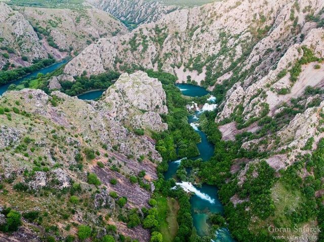 chutes de la riviere krupa