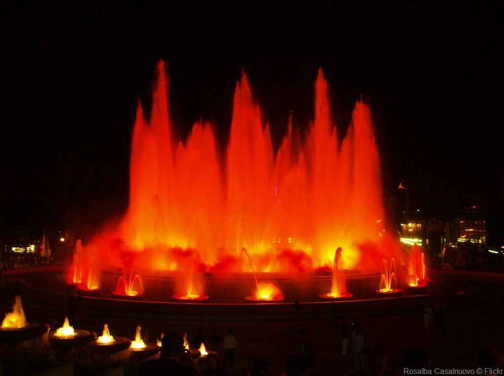 barcelone fontaines de montjuic