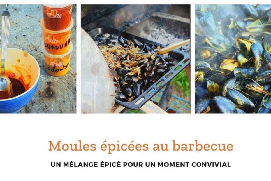 moules épicées au barbecue