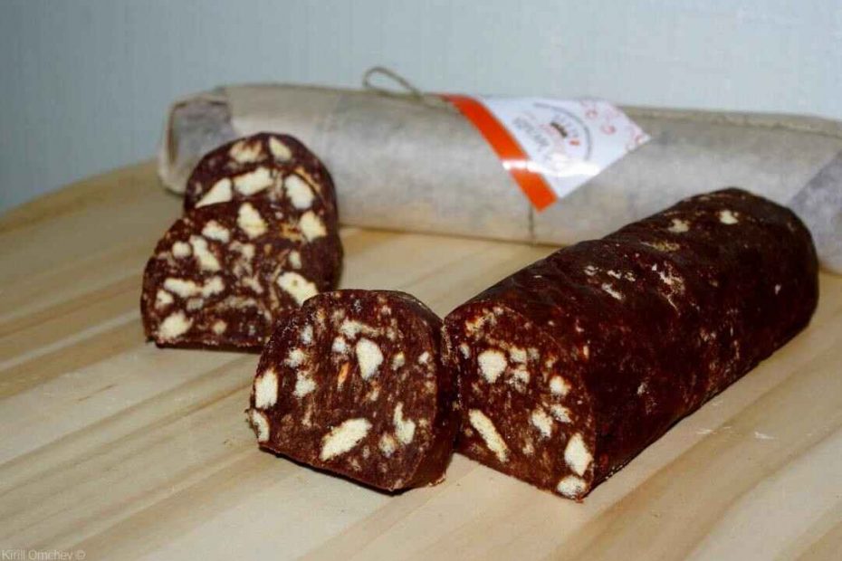 sladkaïa kolbaska gateau russe au gout de l'enfance
