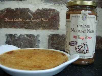 creme brulee nougat noir