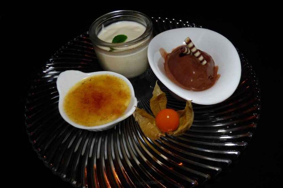 creme brulee panna cotta cremes dessert