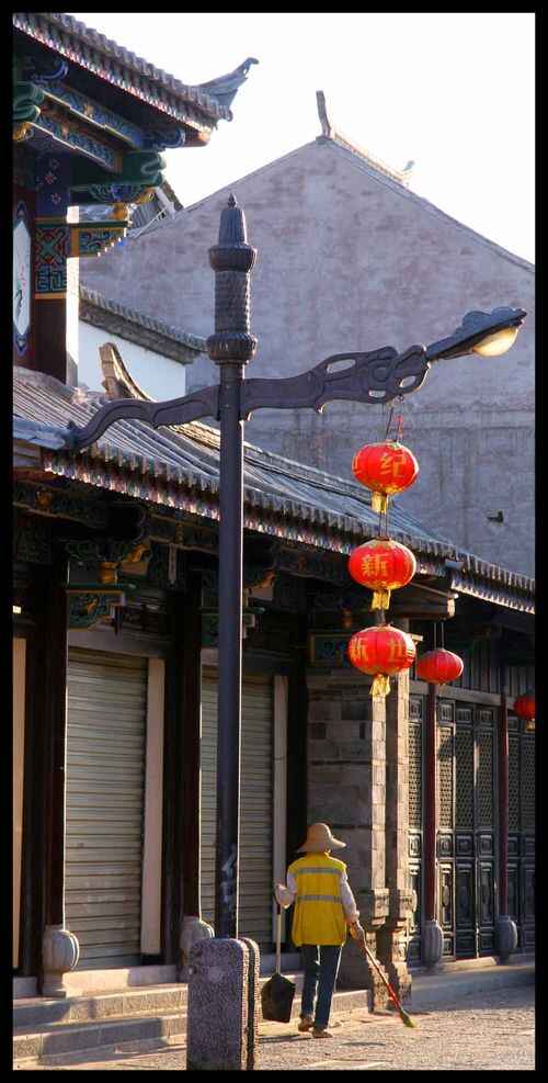 lanternes en chine dans le yunnan
