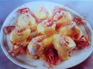 oeufs pochés aux langoustines recette croate