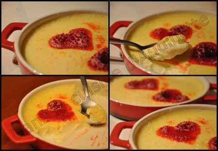 recette creme brulée citronnée au coeur de sucre