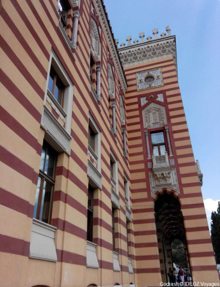 sarajevo city hall bibliotheque