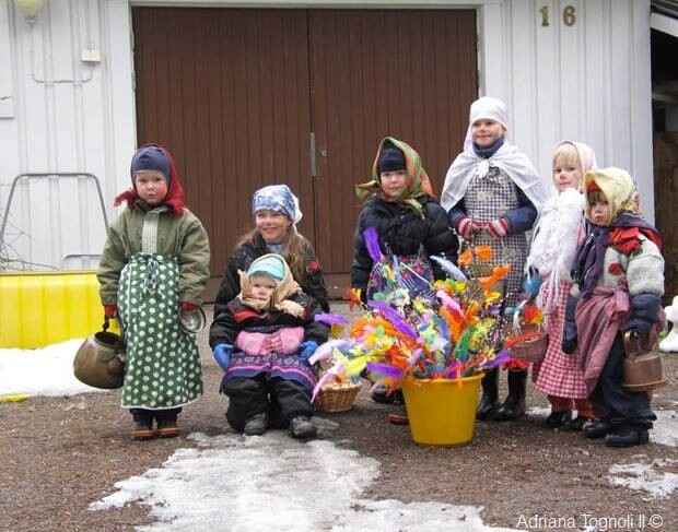 tradition des sorcieres du dimanche des rameaux en finlande