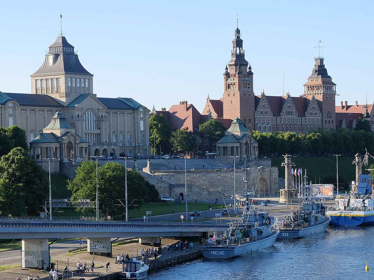 szczecin ville polonaise sur la baltique