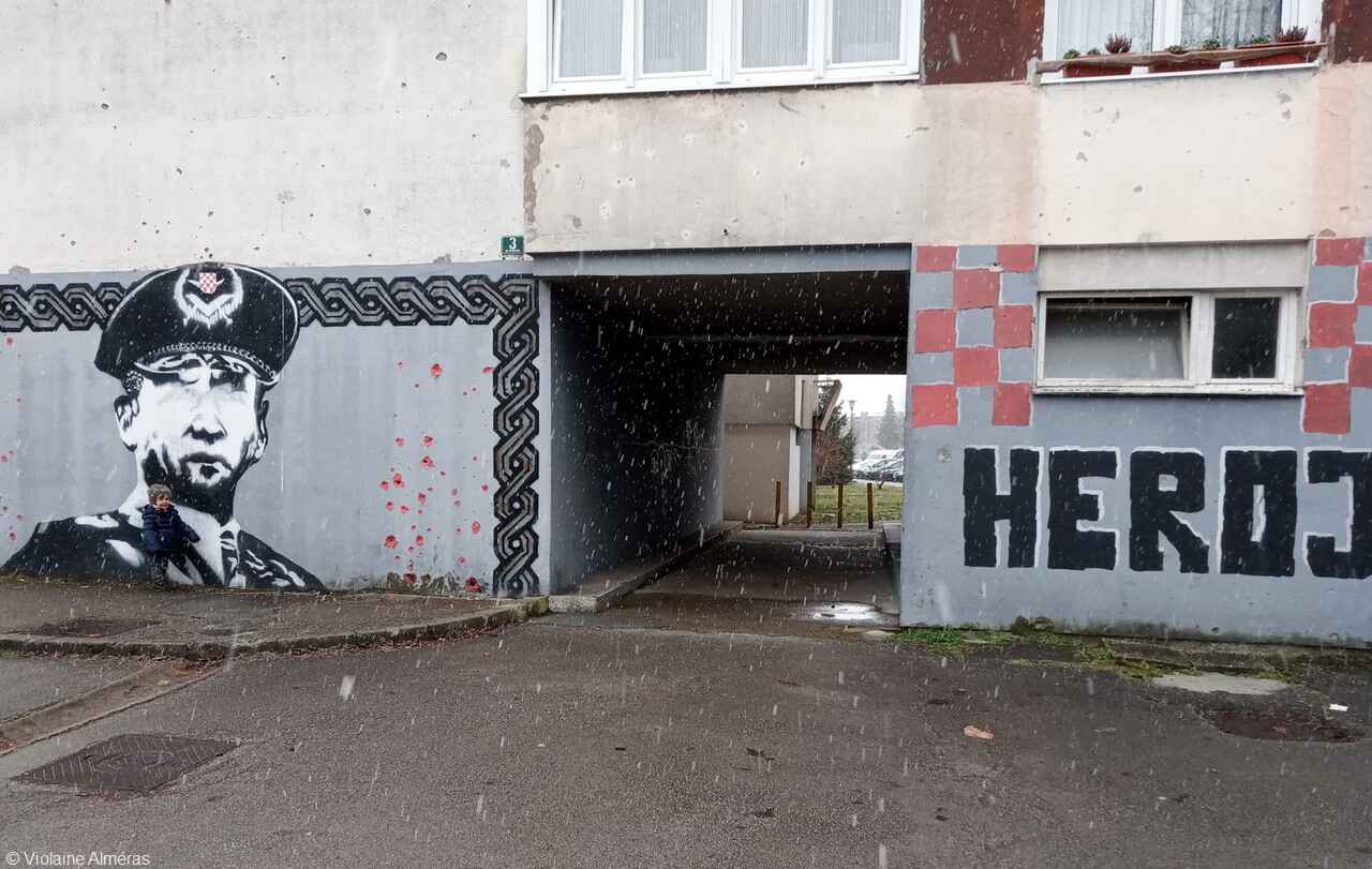 karlovac graffiti heros de guerre