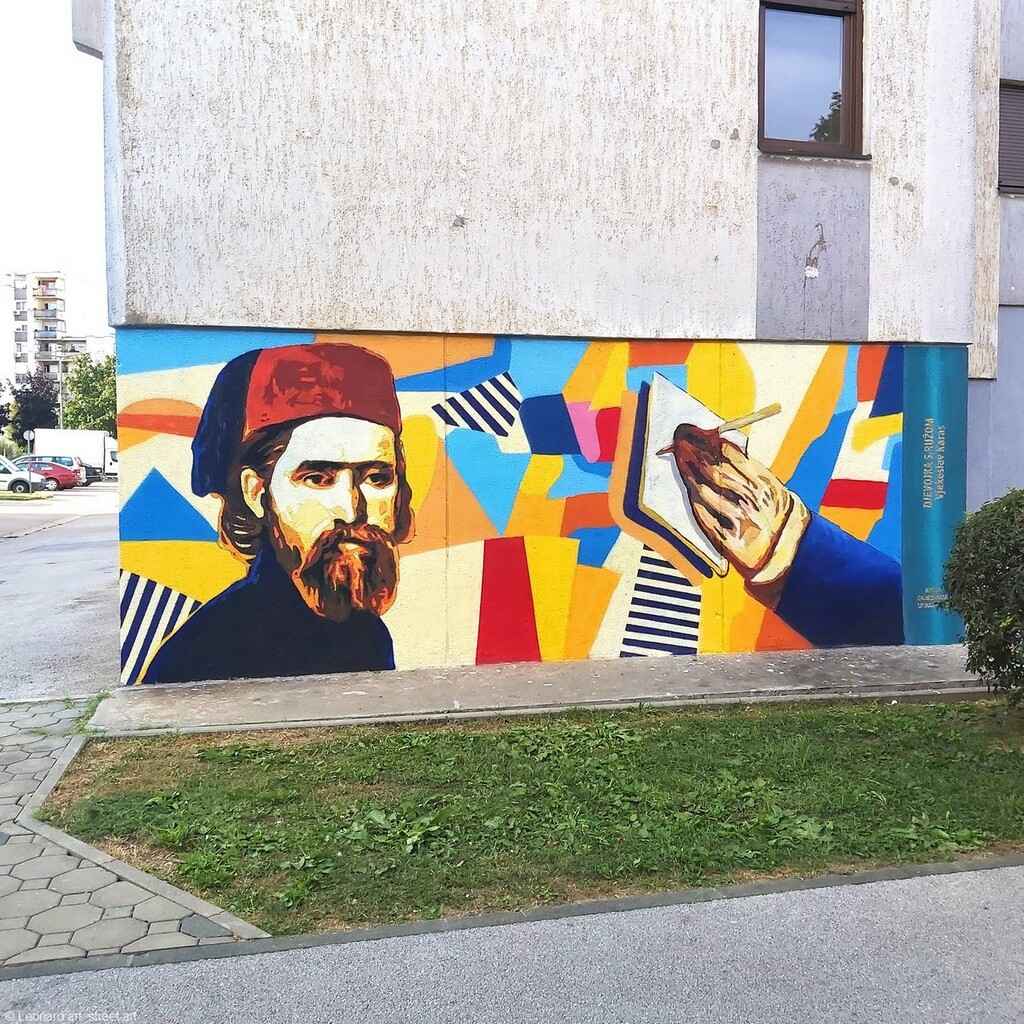 karlovac graffiti vjekoslav karas peintre croate
