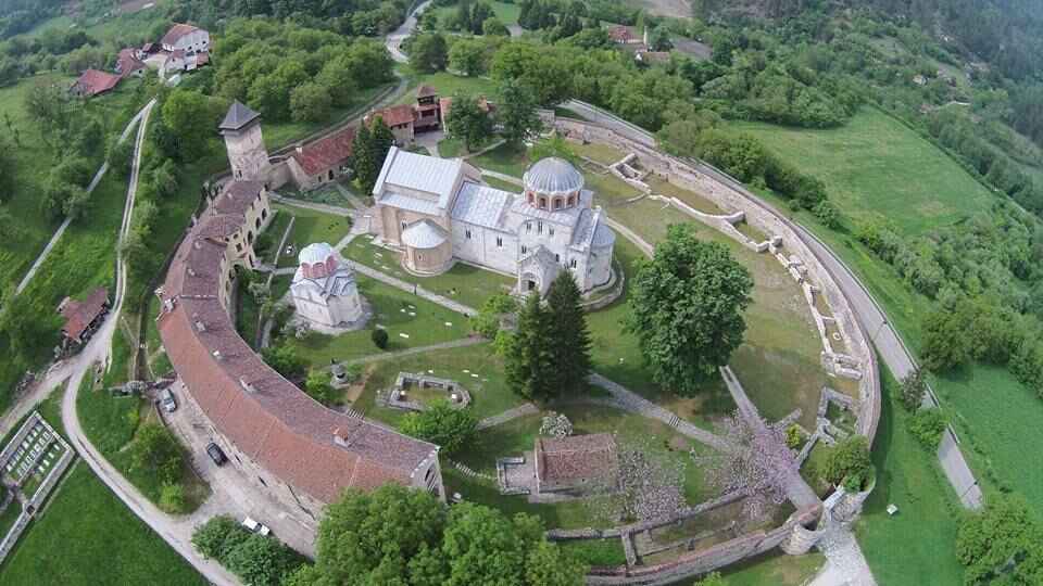 monastere de studenica en serbie