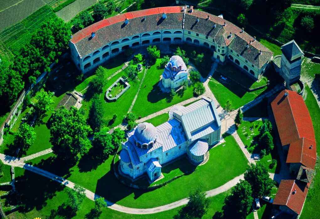 monastère studenica en serbie