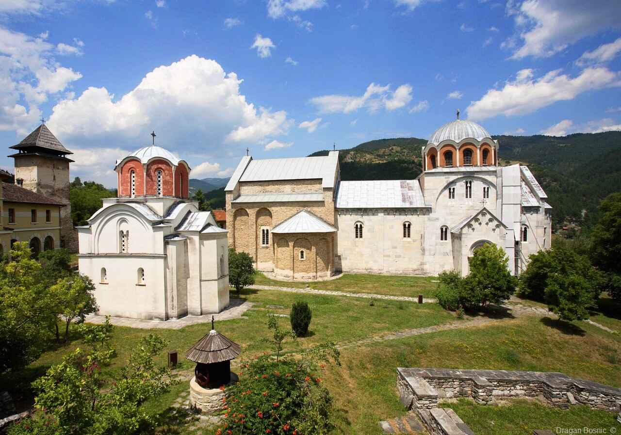 monastere studenica en serbie