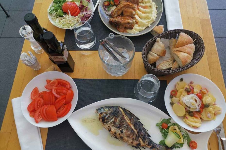 restaurant dir split poisson et viande