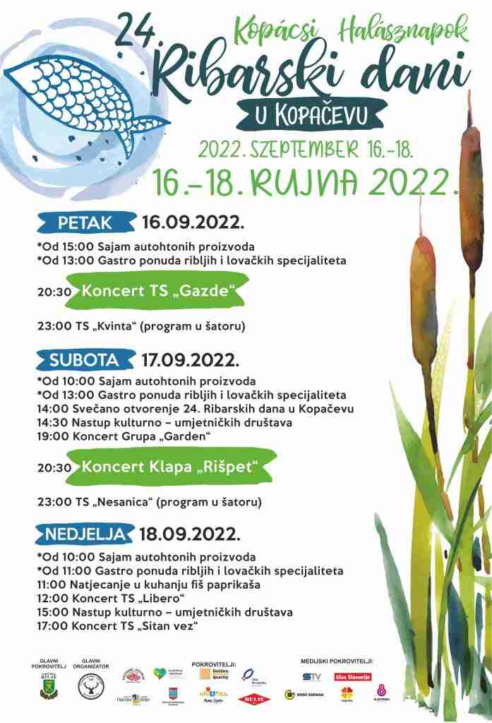 programme 2022 journees des pecheurs de kopacevo