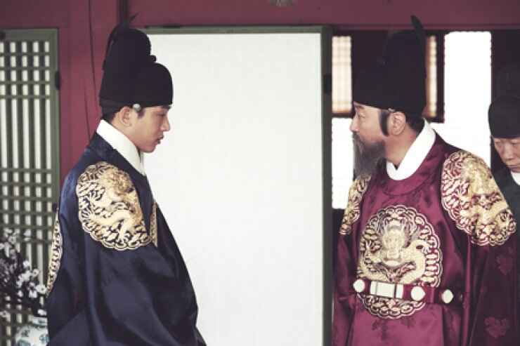 affrontement entre prince sado et roi yeongjo the throne