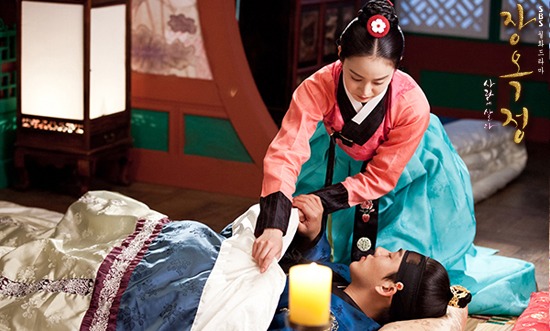 jang ok jung en servante veille sur le roi sukjong
